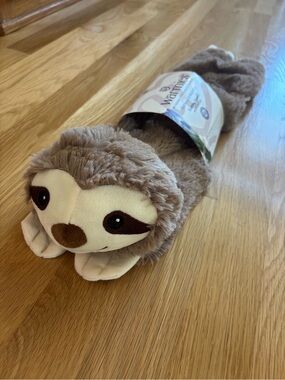 Sloth Plush Warming Wrap microwavable - NWT